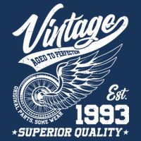 Winged Wheel Vintage 1993 Aged To Perfection Superior Quality 30th Birthday T-Shirt
