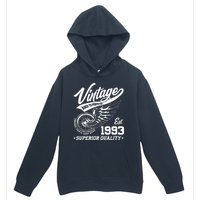 Winged Wheel Vintage 1993 Aged To Perfection Superior Quality 30th Birthday Urban Pullover Hoodie