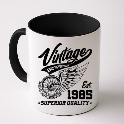 Winged Wheel Vintage 1985 Aged To Perfection Superior Quality 40th Birthday Mug