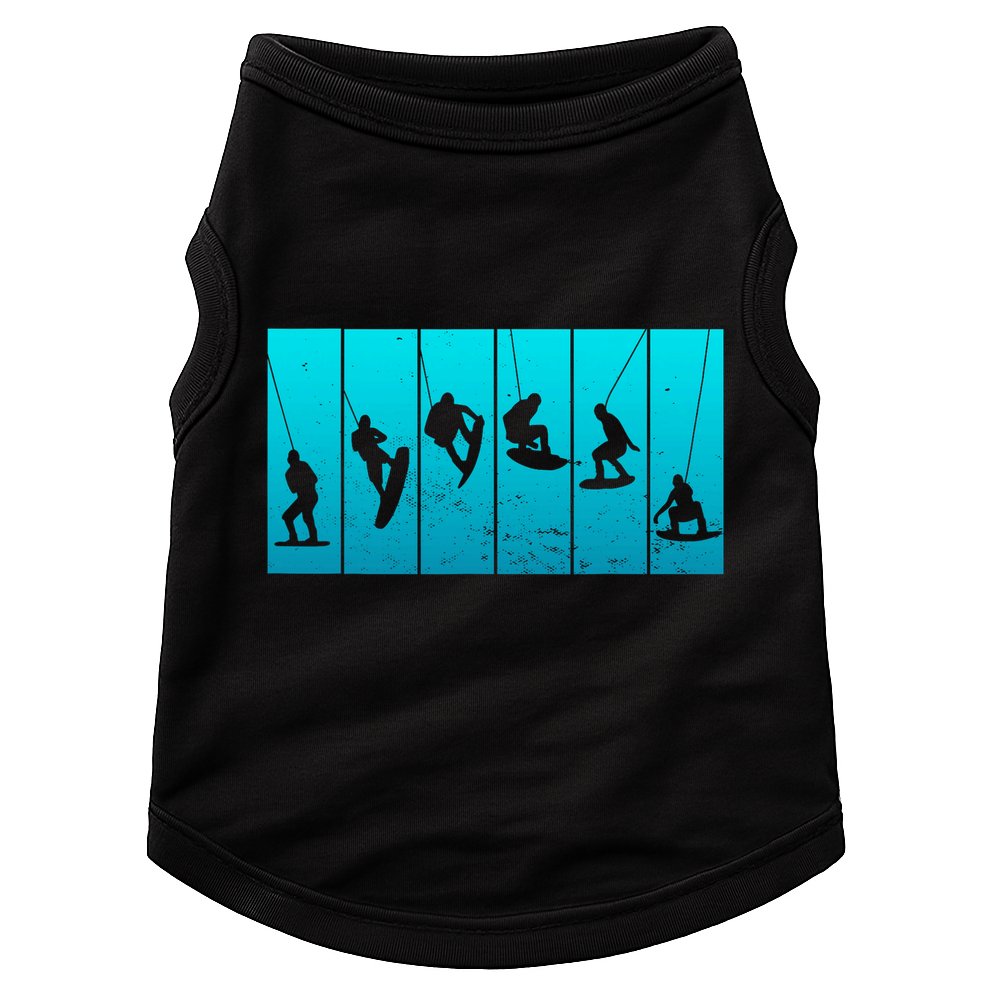 Wakeboarding Wakeboarder Vintage Wakeboard Doggie Tank