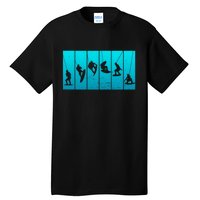 Wakeboarding Wakeboarder Vintage Wakeboard Tall T-Shirt