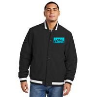 Wakeboarding Wakeboarder Vintage Wakeboard Insulated Varsity Jacket