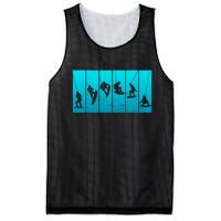 Wakeboarding Wakeboarder Vintage Wakeboard Mesh Reversible Basketball Jersey Tank