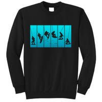 Wakeboarding Wakeboarder Vintage Wakeboard Tall Sweatshirt