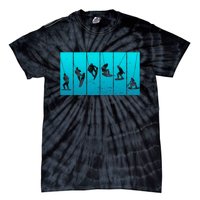 Wakeboarding Wakeboarder Vintage Wakeboard Tie-Dye T-Shirt