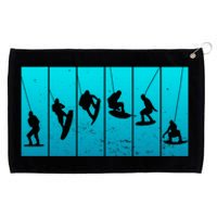 Wakeboarding Wakeboarder Vintage Wakeboard Grommeted Golf Towel