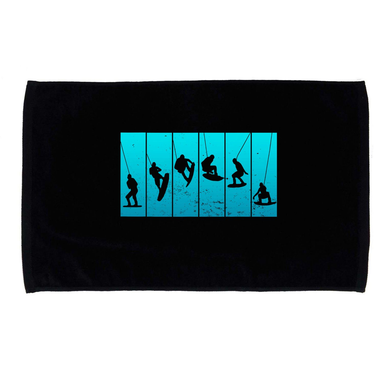 Wakeboarding Wakeboarder Vintage Wakeboard Microfiber Hand Towel
