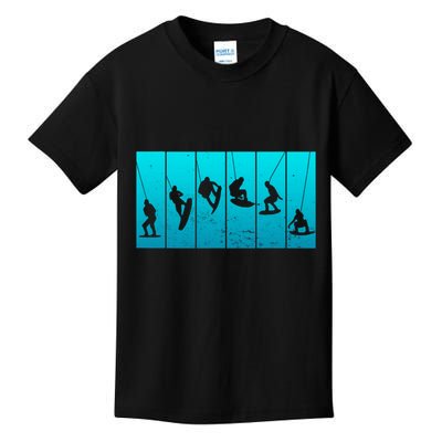 Wakeboarding Wakeboarder Vintage Wakeboard Kids T-Shirt