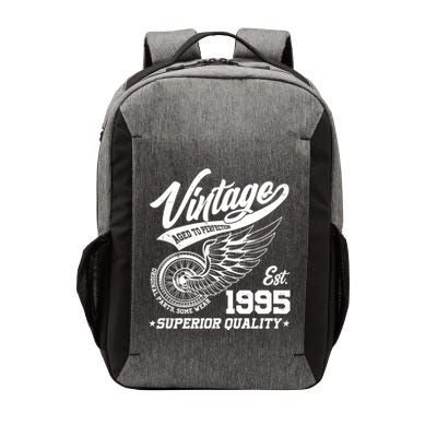 Winged Wheel Vintage 1995 Aged To Perfection Superior Quality 30th Birthday Vector Backpack