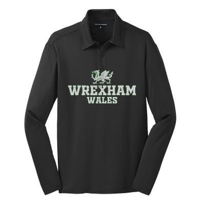 W.R.E.X.Ha.M Wales Silk Touch Performance Long Sleeve Polo