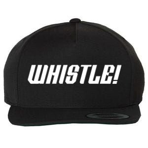 Whistle Whistle Wool Snapback Cap