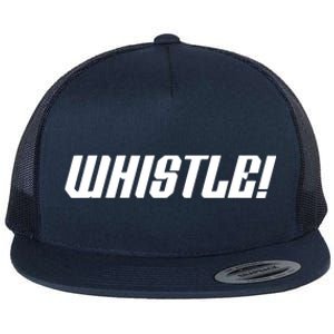 Whistle Whistle Flat Bill Trucker Hat