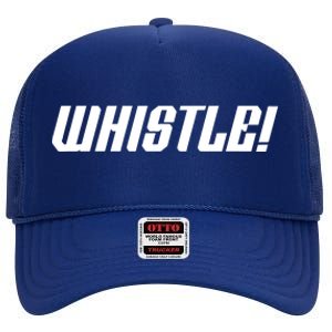 Whistle Whistle High Crown Mesh Back Trucker Hat