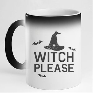 Well Worn Witch Please Great Gift Great Gift 11oz Black Color Changing Mug