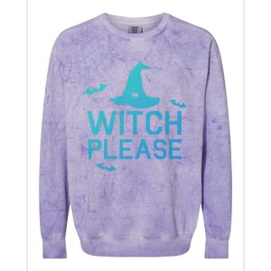 Well Worn Witch Please Great Gift Great Gift Colorblast Crewneck Sweatshirt