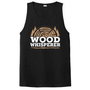 Wood Whisperer Woodworking Carpenter Wookdworker Joiner Great Gift PosiCharge Competitor Tank