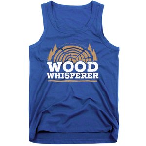 Wood Whisperer Woodworking Carpenter Wookdworker Joiner Great Gift Tank Top