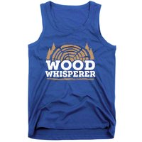 Wood Whisperer Woodworking Carpenter Wookdworker Joiner Great Gift Tank Top