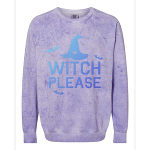 Well Worn Witch Please Great Gift Great Gift Colorblast Crewneck Sweatshirt