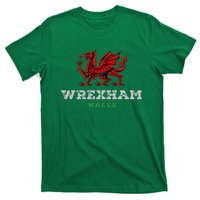 Wrexham Wales Welsh Dragon Flag T-Shirt