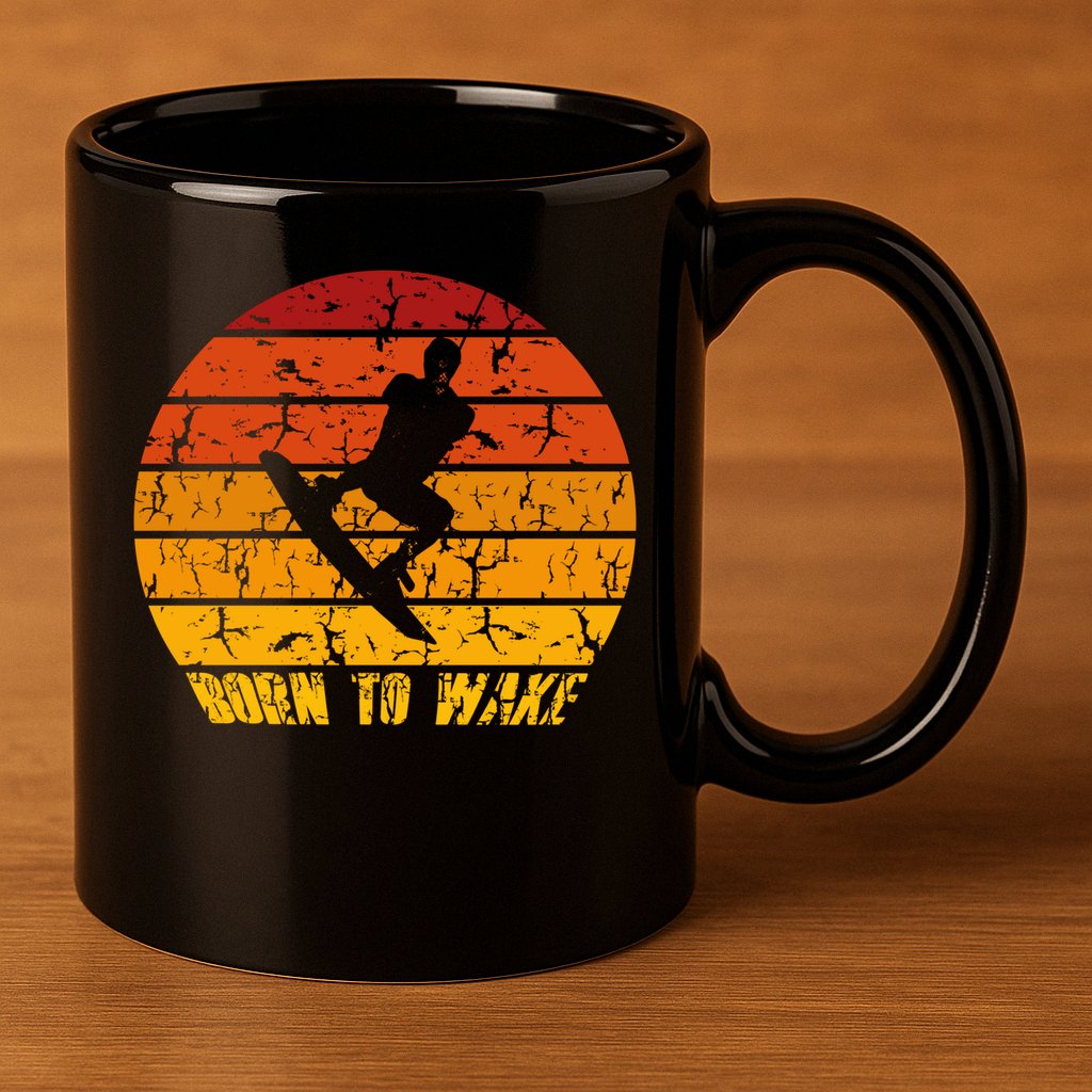Wakeboard Wakeboarder Wakeboarding Freestyle Wake Board Gift 11oz C Handle Ceramic Mug