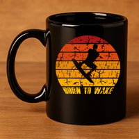Wakeboard Wakeboarder Wakeboarding Freestyle Wake Board Gift 11oz C Handle Ceramic Mug
