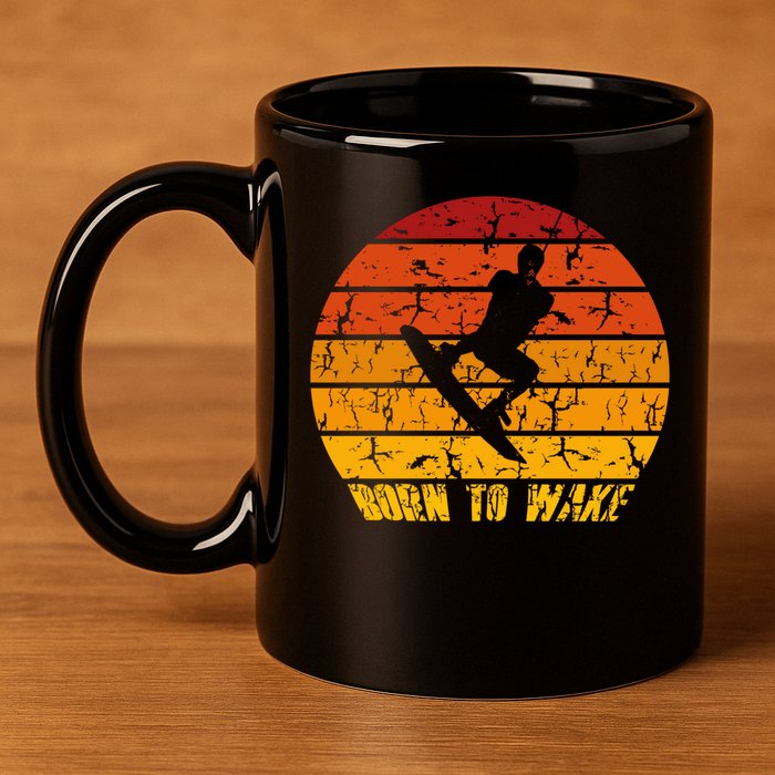 Wakeboard Wakeboarder Wakeboarding Freestyle Wake Board Gift 11oz C Handle Ceramic Mug