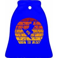 Wakeboard Wakeboarder Wakeboarding Freestyle Wake Board Gift Ceramic Bell Ornament