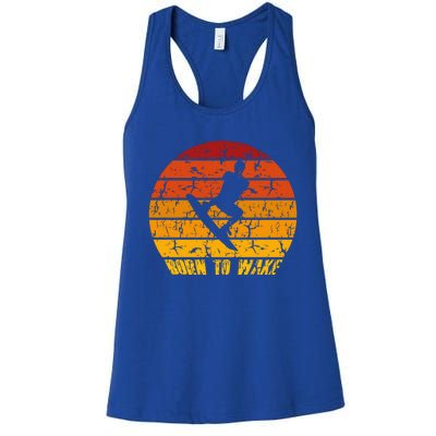 Wakeboard Wakeboarder Wakeboarding Freestyle Wake Board Gift Women's Racerback Tank