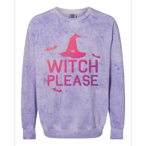 Well Worn Witch Please Great Gift Great Gift Colorblast Crewneck Sweatshirt