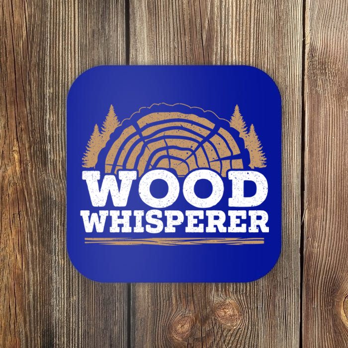 Wood Whisperer Woodworking Carpenter Wookdworker Joiner Gift Coaster