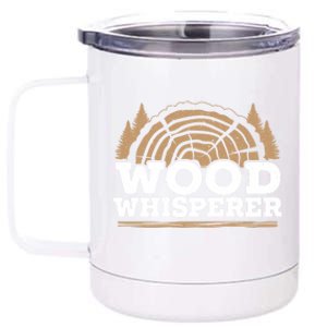 Wood Whisperer Woodworking Carpenter Wookdworker Joiner Gift 12 oz Stainless Steel Tumbler Cup