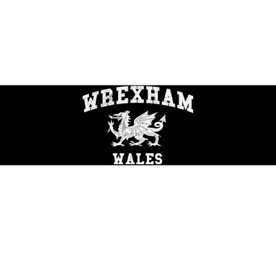 Wrexham Wales Bumper Sticker