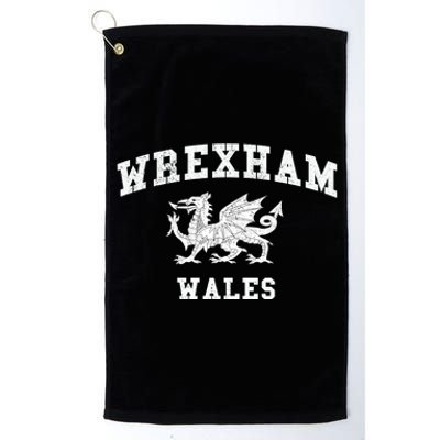 Wrexham Wales Platinum Collection Golf Towel