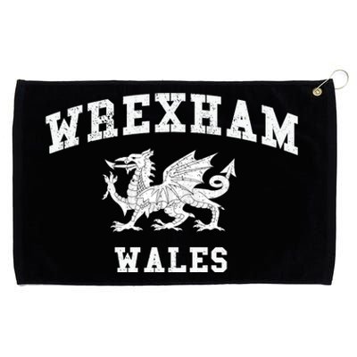 Wrexham Wales Grommeted Golf Towel