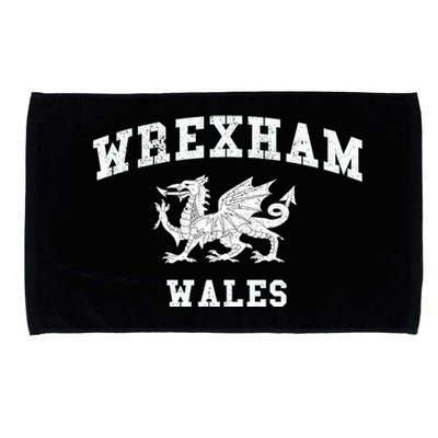 Wrexham Wales Microfiber Hand Towel