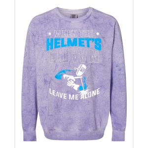 Welding Welders Colorblast Crewneck Sweatshirt