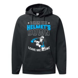 Welding Welders Performance Fleece Hoodie