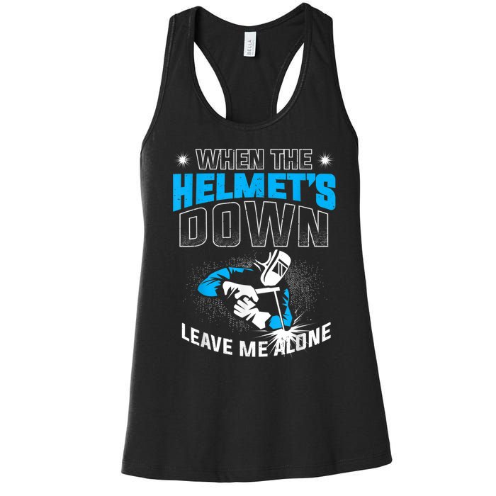 Welding Welders Women's Racerback Tank