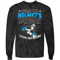 Welding Welders Tie-Dye Long Sleeve Shirt