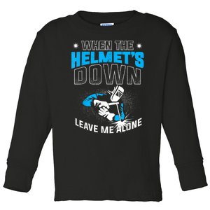 Welding Welders Toddler Long Sleeve Shirt