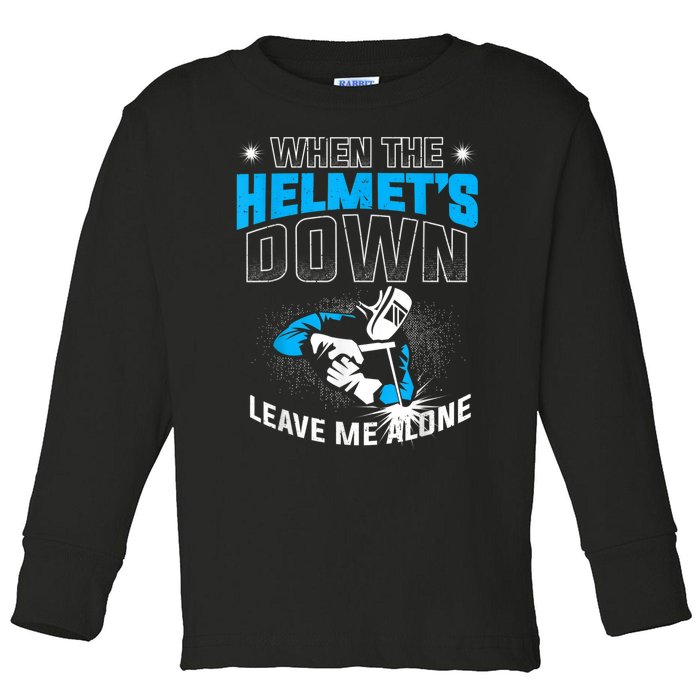 Welding Welders Toddler Long Sleeve Shirt