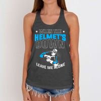 Welding Welders Women's Knotted Racerback Tank