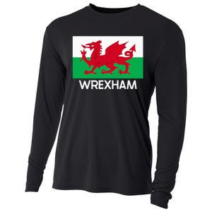 W.R.E.X.H.A.M Wales Welsh Flag Baner Y Ddraig Goch Cooling Performance Long Sleeve Crew