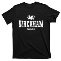 Wrexham Wales Welsh Dragon Flag Cymru T-Shirt