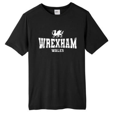 Wrexham Wales Welsh Dragon Flag Cymru Tall Fusion ChromaSoft Performance T-Shirt