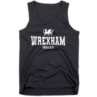 Wrexham Wales Welsh Dragon Flag Cymru Tank Top