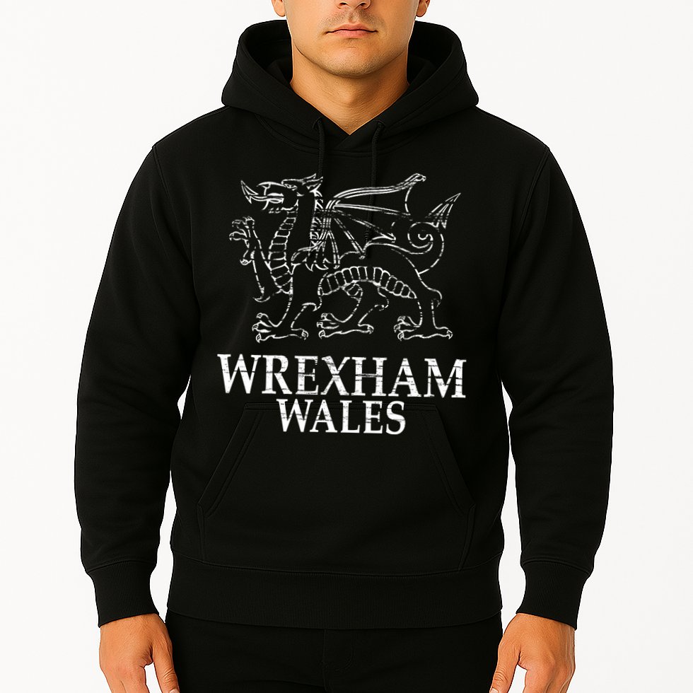 Wrexham Wales Hoodie