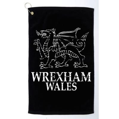 Wrexham Wales Golf Towel