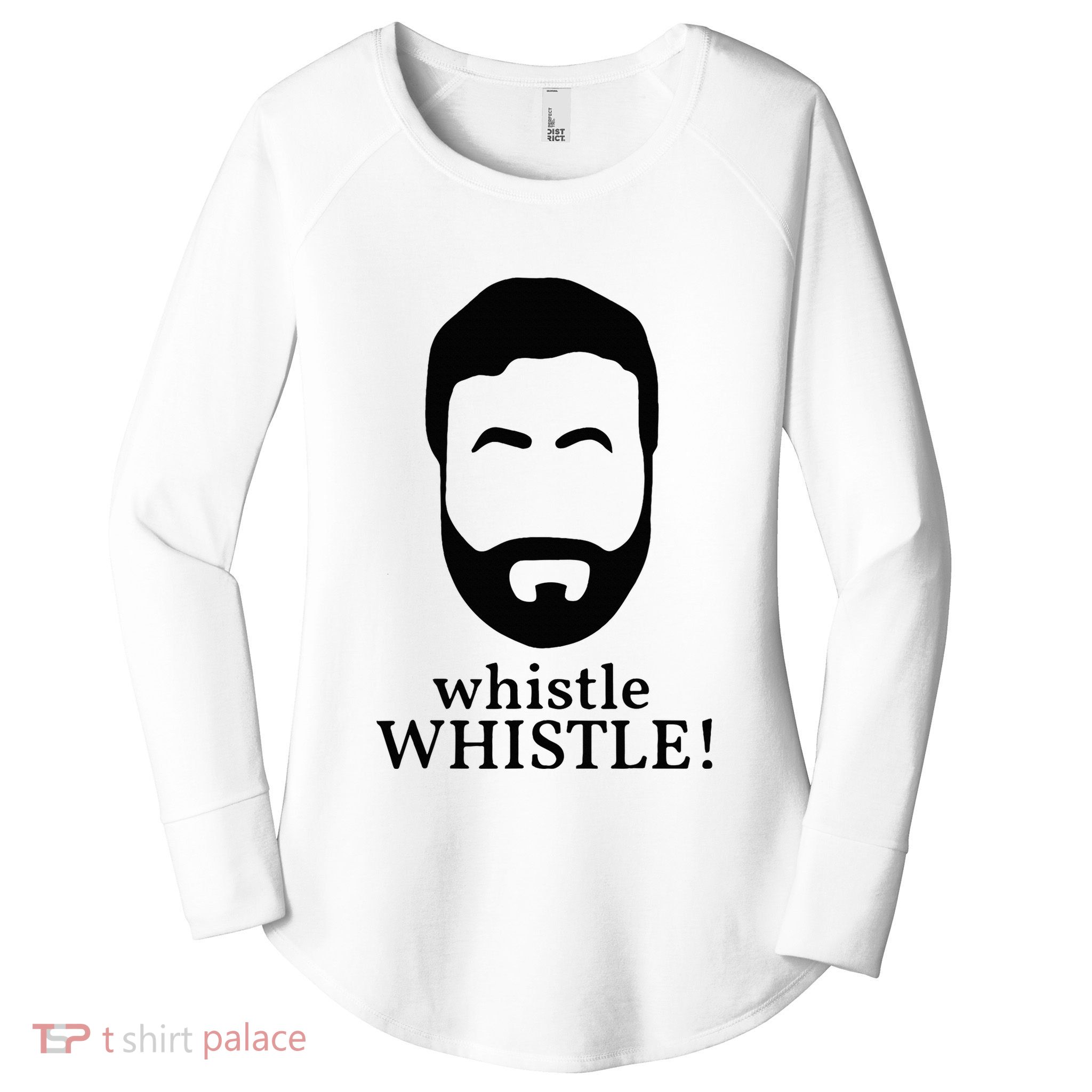 Whistle Whistle Women's Perfect Tri Tunic Long Sleeve Shirt